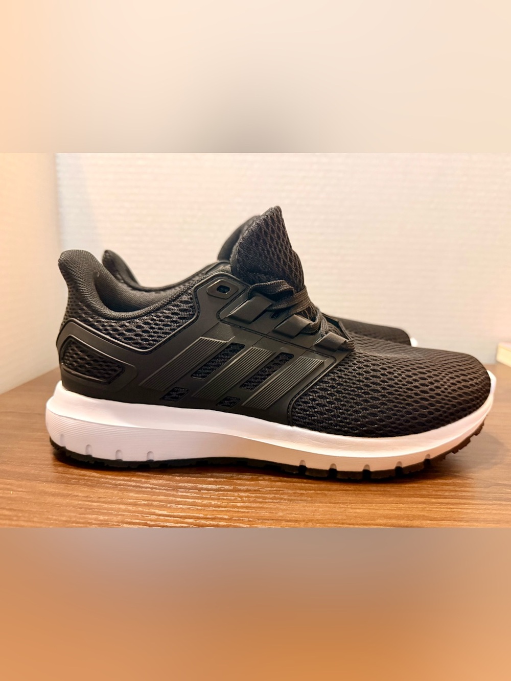 adidas Black and White Sportswear Slip-On Sneaker